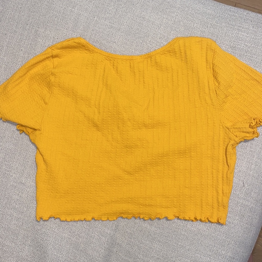 BP Pontelle Rib Crop Henley - Size Medium (8-10) - Picture 5 of 7